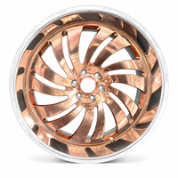 Jantes forgées 2 pièces 12000t tendance 2026 pour Rolls Royce Cullinan Ghost, usinées avec précision CNC, garantie structurelle à vie