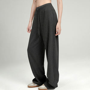 Frauen Yoga Saison High Waist Jogging hose Pull up Soft Jogging hose Kordel zug Casual Elastic - Product Image 1