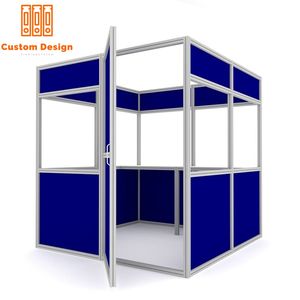 Salle d'interprétation mobile temporaire, cabine de traduction mobile pour 2 personnes ou plus, à assembler sur site, à prix avantageux - Product Image 6