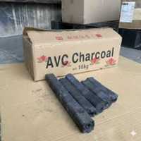 Charbon de bois carré B pour restaurant, barbecue, traiteur, fiable, carton de 12 kg