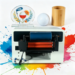 Máy in decal 3D UV DTF khổ A3, máy in phun UV khổ phẳng với đầu in XP600/I3200 - Product Image 1