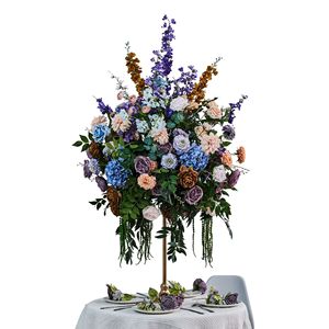 Nuevo Arreglo Floral de Mesa de 60cm, Bola de Flores Artificial para Decoración de Mesa de Boda, Decoración de Sala de Estar - Product Image 5