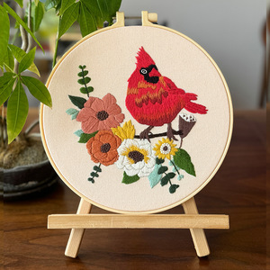 Hot bán hồng y thêu Set vá may thủ công cho người mới bắt đầu DIY thêu Bộ dụng cụ - Product Image 6