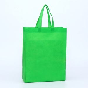 Vente en gros de sacs publicitaires recyclables non tissés sac à provisions de vêtements presse à chaud logo personnalisé pour l'épicerie emballage cadeau - Product Image 6