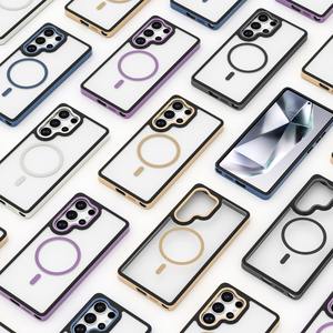 Cassa del telefono magnetica N52 per <span class=keywords><strong>Samsung</strong></span> S25Ultra S24U Edge A05 A04E A06 <span class=keywords><strong>A13</strong></span> A14 A15 A16 A24 A25 A34 A53 A54 A55 S20FE S23 <span class=keywords><strong>custodia</strong></span> del telefono - Product Image 6