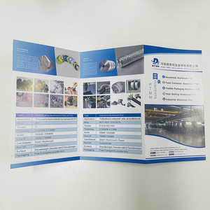 Impression offset professionnelle sur mesure de dépliants format A4, conception de flyers avec dorure, brochure, <span class=keywords><strong>catalogue</strong></span> en carton parfait - Product Image 3