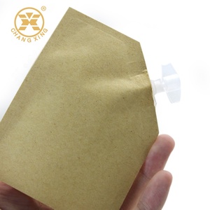 Sacs en papier kraft biodégradables écologiques, pièces, sac en papier kraft liquide imperméable, pochette à bec en papier - Product Image 4