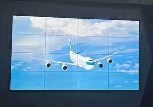 แผงวิดีโอวอลล์ LCD ขนาด 55 <span class=keywords><strong>นิ้ว</strong></span> 4K UHD หน้า<span class=keywords><strong>จอ</strong></span>สัมผัสพลาสติก ขอบบาง 0.88 มม. ติดตั้งง่าย ป้ายดิจิทัล <span class=keywords><strong>24</strong></span>/7 สำหรับห้างสรรพสินค้า - Product Image 3