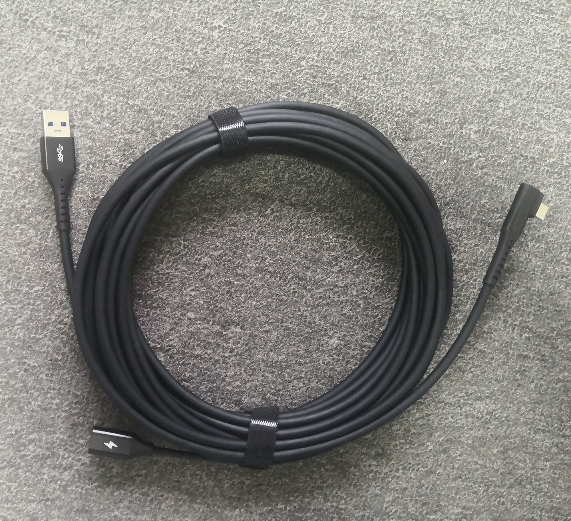 USB negro a tipo C