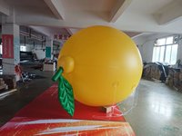 Ballon géant BOYI, fruits et légumes gonflables, citron gonflable