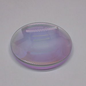 VY Optics-Lente de lente plana convexa de vidrio de grado de alta precisión personalizada con revestimiento AR de doble superficie - Product Image 4