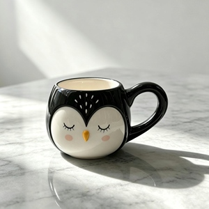 Ensemble de tasses en céramique en forme d'éléphant, « Dream Big Little One I Love You a Ton », tasses à café assorties pour <span class=keywords><strong>maman</strong></span>, papa, enfants, couples, cadeau - Product Image 3