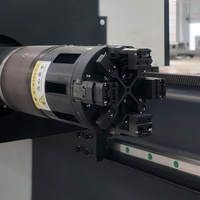 Máquina de Corte Láser de Fibra CNC de 4 Ejes de Alta Precisión y Alta Velocidad para Metal, Sistema de Control Automático, Refrigeración por Agua, Alta Precisión