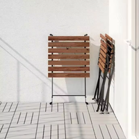 Ensemble bistrot moderne en acier, 3 pièces, mobilier de jardin extérieur, table et chaises de patio imperméables avec revêtement en poudre pour balcon