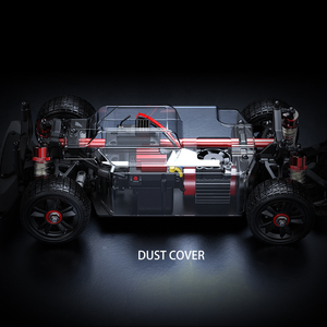 MJX 14303 Hyper Go <span class=keywords><strong>1</strong></span>/14 2.4G Voiture de rallye haute vitesse radiocommandée pour enfants et adultes, moteur brushless 4 roues motrices tout-terrain, voiture <span class=keywords><strong>RC</strong></span> en métal - Product Image 5