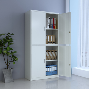 Armoires de classement de <span class=keywords><strong>bureau</strong></span> durables, armoire de classement en métal, armoire de rangement en acier, armoire de classement en fer à 4 niveaux avec serrure à clé - Product Image 3