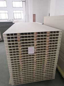 <span class=keywords><strong>SunnyTech</strong></span> Panneaux de porte WPC 55 mm très demandés, profilés de 1000 mm de large et panneaux de porte grand format - Product Image 4