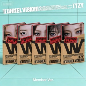 ITZY TUNNEL VISION Version Membre Couverture Individuelle K-pop Photobook Aléatoire MIDZY Officiel JYP Entertainment Sortie 2024 - Product Image 5