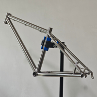 Let's Proceed, cadre de vélo en titane Classic Revival avec routage de câble externe et roues 29er remplaçables