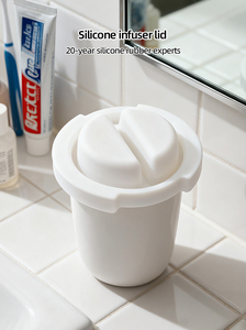 Tùy chỉnh đa chức năng Silicone cup nắp cách nhiệt nhiệt giữ bụi ngăn chặn sự cố tràn cá nhân logo/màu sắc cho văn phòng nhà - Product Image 3