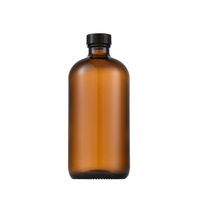 Bouteille avec pompe, distributeur de savon pour savon des mains, shampoing, en verre, ambrées, boston, 4oz, 8oz, 16oz, 500ml, 32oz