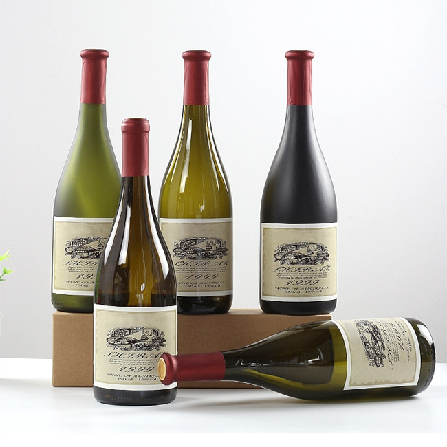 Wholesale square Spirit Wine Liquor Bottles