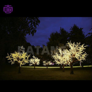 Charming Outdoor PVC <b>LED</b> Cherry Blossom <b>Tree</b> <b>Light</b> for Theme Park Resort Plaza Festival <b>Lighting</b> Display for Sale - Product Image 6