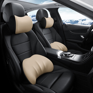 Xe nội thất thắt lưng hỗ trợ Ghế Đệm Bộ nhớ bọt tựa lưng với eo tựa đầu tựa lưng Đệm xe nội thất cải tiến - Product Image 5