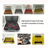 Kit de joints toriques pour excavatrice, boîte de joints toriques, kit de joints toriques pour excavatrice ZAX200 ZAX230 ZAX240