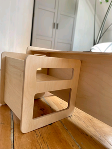 Chaise cube minimaliste facile à installer, évolutive, pour la lecture en maternelle, jeux Montessori, garderie, OEM - Product Image 5