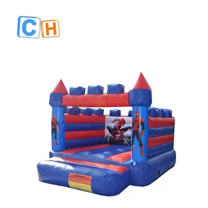 Indoor inflatable spider moon jump for home use, inflatable jumping castle for kids