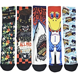 Bóng Rổ Vớ Dài Cá Tính 3D In Vớ Thể Thao Tùy Chỉnh Crew Vớ - Product Image 2