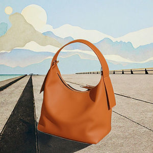 Nuevo Bolso de Mano de Diseñador de Alta Calidad para Mujer, Elegante, de Cuero Genuino, Vintage, de Algodón, Portátil, de Marcas Famosas, con Cierre de Cremallera en Forma de Almohada - Product Image 3