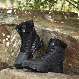 Botas deportivas de caña alta antideslizantes, transpirables y cómodas para hombre, para entrenamiento, senderismo y otros usos, como calzado de seguridad laboral. - Product Image 1