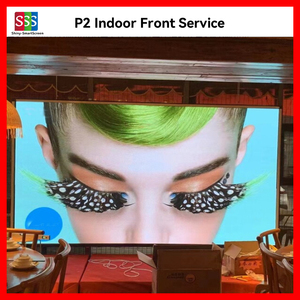 厂家直销 全屏尺寸参数场景设计 全彩P1.25 COB室内LED显示屏 适用于机场航站楼 - Product Image 2