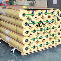 Bâche en PVC enduite Jinlong imperméable et industrielle, colorée, 610 g/m²/650 g/m², 1000D, pour le marché américain, tente de camion