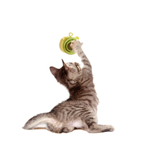 Vente en gros de jouets de balle d'herbe à chat de style simple pour soulager l'ennui lécher lécher amusant taquiner interactif fournitures pour animaux de compagnie