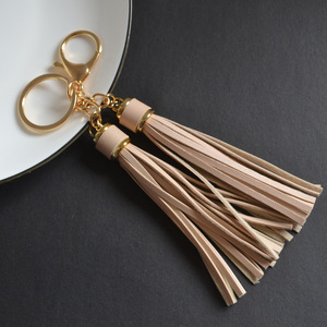 Mode Pu Lederen Kwast Sleutelhanger Voor Vrouwen Gepersonaliseerde Diy Tassen Handtas Telefoon Auto Charme Kwast Sleutelhangers Sieraden Accessoires - Product Image 2