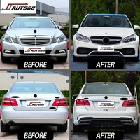 메르세데스 벤츠 E W212 2009 2010 2011 2012 AMG E63s 스타일 2013 2014 2015 대한 자동 안면 성형 수리 바디 키트