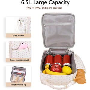Sacs d'école pour garçons et filles et kit de déjeuner assorti Sac à lunch de <span class=keywords><strong>grande</strong></span> capacité pour enfants Sacs à lunch pour écoliers - Product Image 5