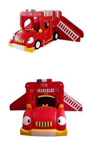 Équipement d'<span class=keywords><strong>escalade</strong></span> intérieur pour enfants d'âge préscolaire de qualité supérieure, vente en gros directe d'usine, forme de camion de pompiers, aire de jeux intérieure souple - Product Image 3