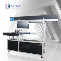 Machine de marquage laser CO2 à focalisation dynamique 3D grand format 100W 200W 250W, machine de gravure laser avec tube laser Reci