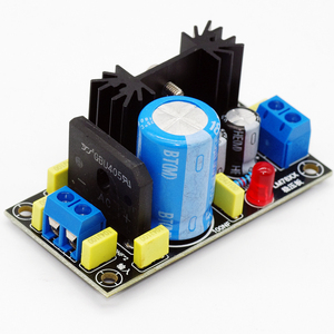 Placa de alimentación reguladora de voltaje ajustable <span class=keywords><strong>LM317</strong></span> DC LM7805 LM7812 LM7815 LM7824 reductor 5V 12V 15V 24V - Product Image 1