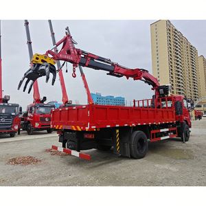 Camión Grúa Dongfeng K5 de 5 Secciones con Brazo Plegable, 8 Toneladas, Equipado Estándar con Garra Hidráulica, Vehículo Multifuncional - Product Image 5
