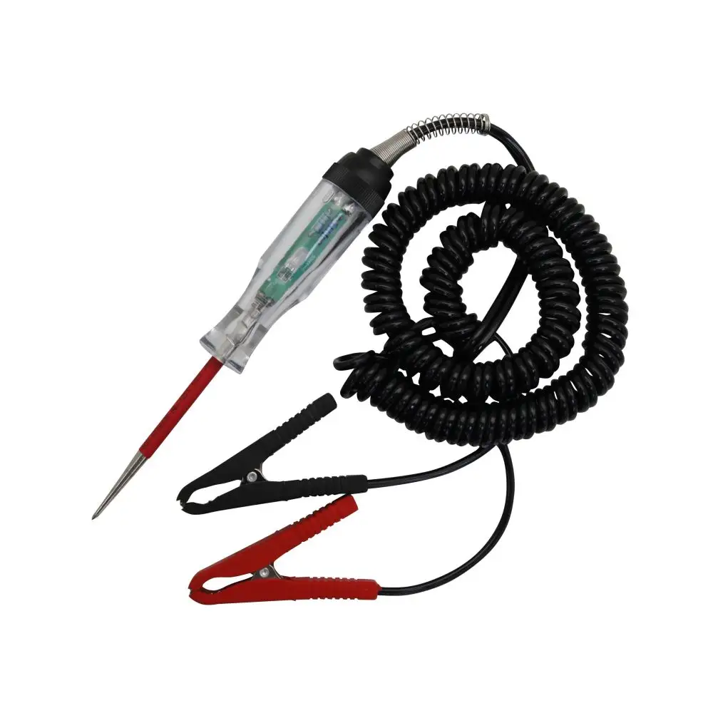 Hem güç hem de zemin testi için 6-24 Volt otomotiv devre Test aleti 7 ft 2 LED ışıkları araba tekne motoru ışık testi