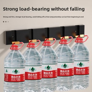 Airedel không có khoan vô hình treo móc có thể gập lại đơn Tier nhôm móc cho phòng tắm phòng ngủ nhà vệ sinh lối vào phòng khách sử dụng - Product Image 4