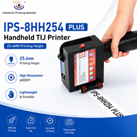 Imprimante jet d'encre portable IPS-8HH254 25,4 mm TIJ 2.5, pistolet de codage portable, machine à imprimer les logos, les codes QR et les dates d'expiration