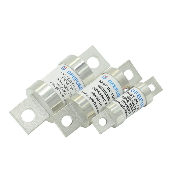 Предохранитель бренда GFEFUSE 500V 100A, 150A, 200A, 250A, 350A, 300A, предохранитель постоянного тока