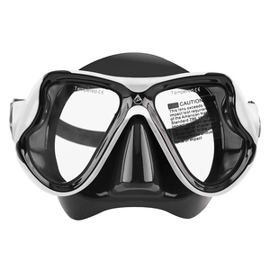 Máscara de natación de silicona negra al por mayor de ALOMA calidad HD lente Anti UV protección ocular equipo de buceo - Product Image 1
