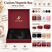 Boîte d'emballage rigide personnalisée avec logo, forme de livre, fermeture magnétique, insert en mousse EVA antichoc, pour outils de massage Gua Sha